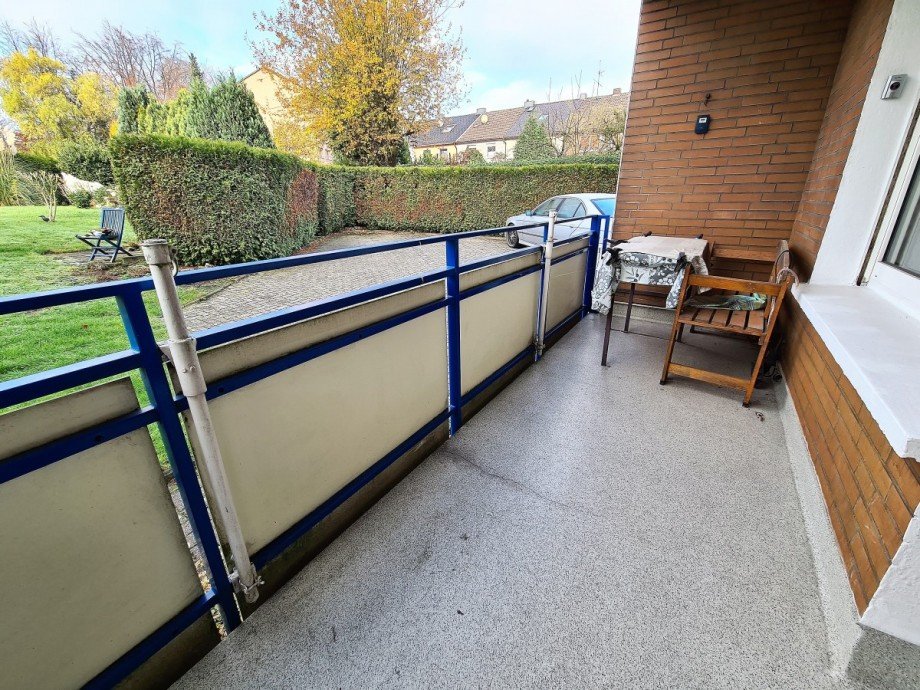 Balkon Erdgeschosswohnung Gelsenkirchen