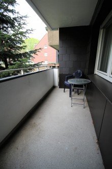Balkon H�bsche, renovierte Eigentumswohnung im Hochparterre