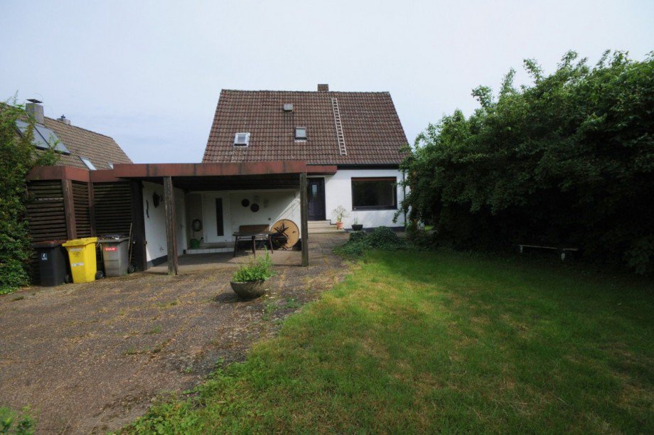 R�ckansicht Einfamilienhaus Gelsenkirchen