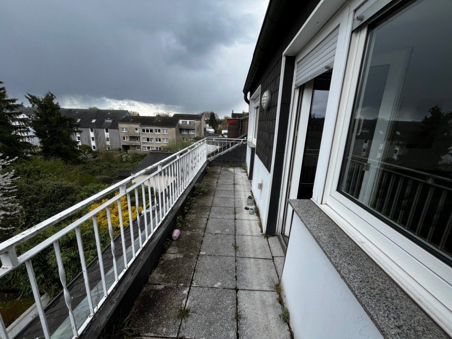 Balkon Dachgeschosswohnung Gelsenkirchen