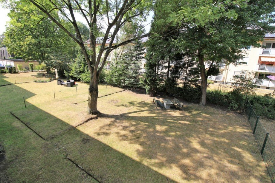 Blick in den Garten Etagenwohnung Gelsenkirchen
