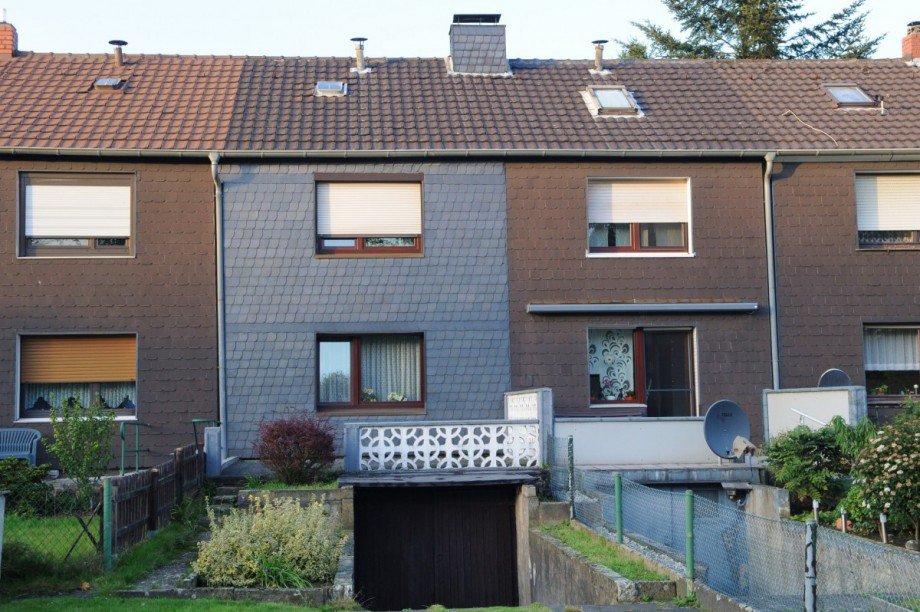 R�ckansicht Einfamilienhaus Gelsenkirchen - Schaffrath