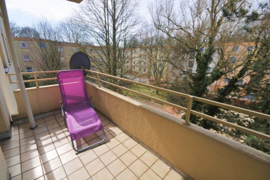Balkon, S�d-West ausgerichtet Etagenwohnung Gelsenkirchen