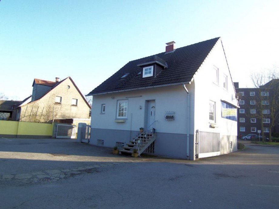 R�ckansicht Wohn- / Gesch�ftshaus Gelsenkirchen