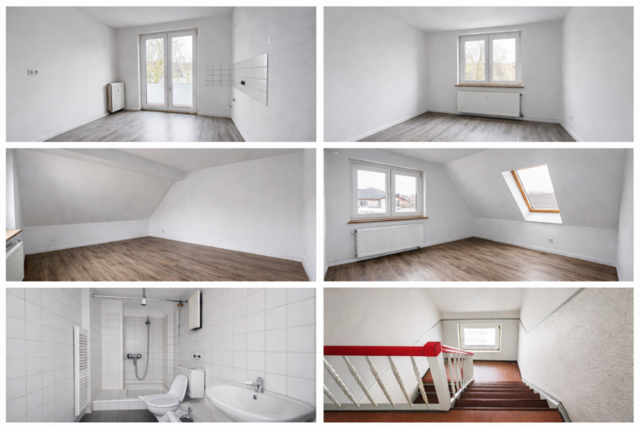 Collage Mehrfamilienhaus Gelsenkirchen