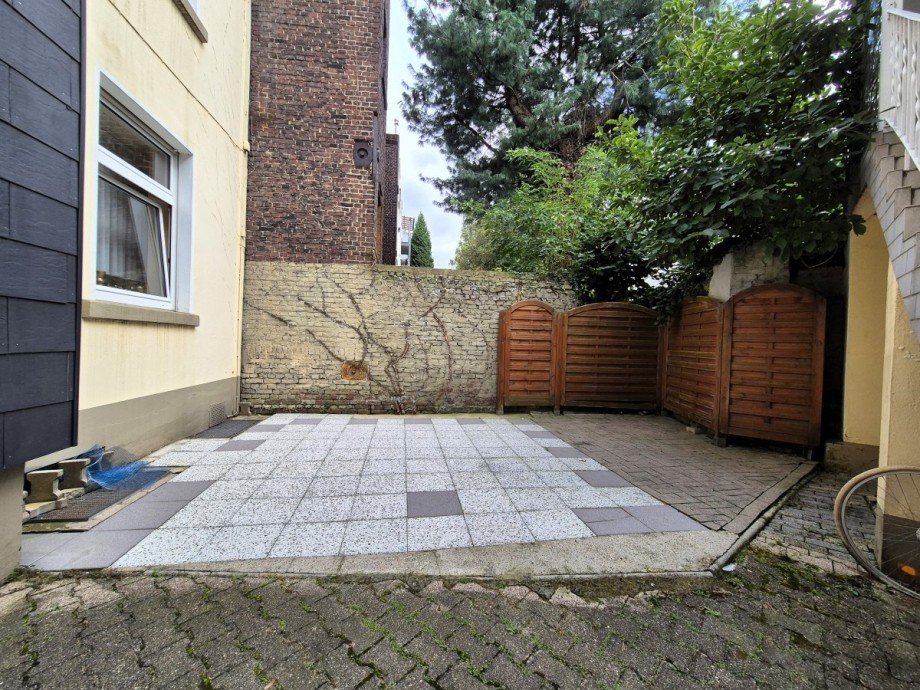 Terrasse EG Mehrfamilienhaus Gelsenkirchen