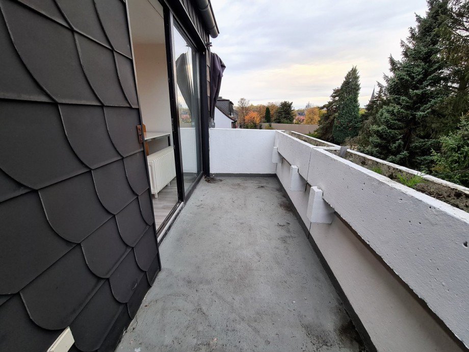 Balkon Dachgeschosswohnung Oberhausen