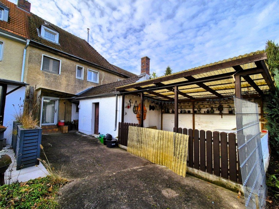 R�ckseite Reihenmittelhaus K�ln