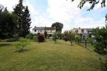 R�ckansicht Umfangreich sanierte Doppelhaush�lfte mit gro�em Grundst�ck