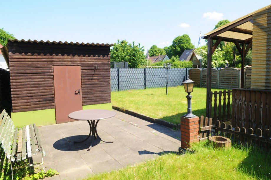 Teilansicht Garten Einfamilienhaus Gelsenkirchen