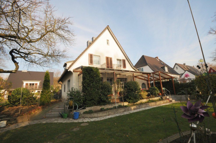 R�ckansicht Einfamilienhaus Duisburg