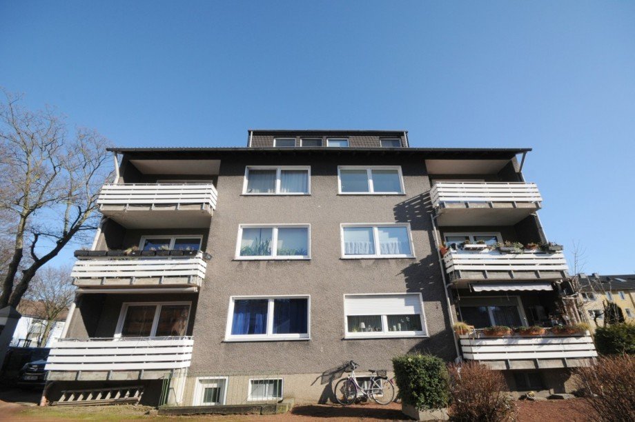 R�ckansicht Mehrfamilienhaus Gelsenkirchen