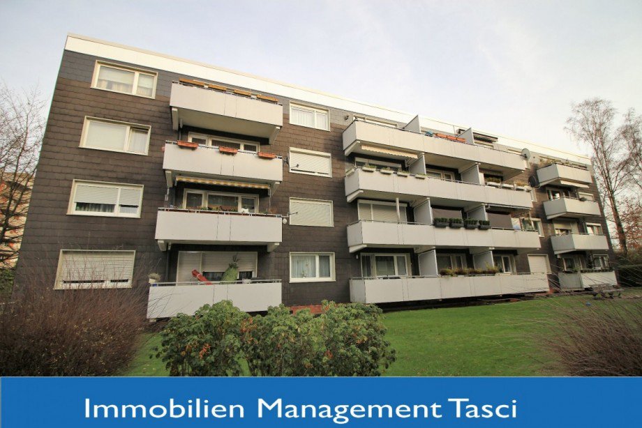 R�ckseite Etagenwohnung Herten-Westerholt