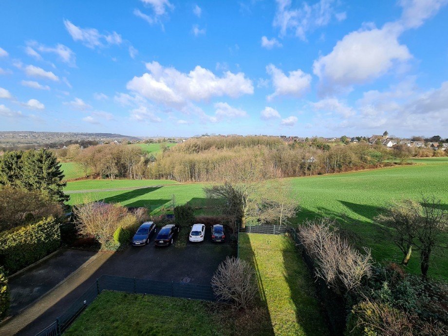 Blick vom Balkon Maisonettewohnung Essen