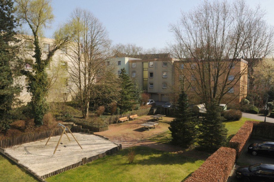 Blick vom Balkon Etagenwohnung Gelsenkirchen