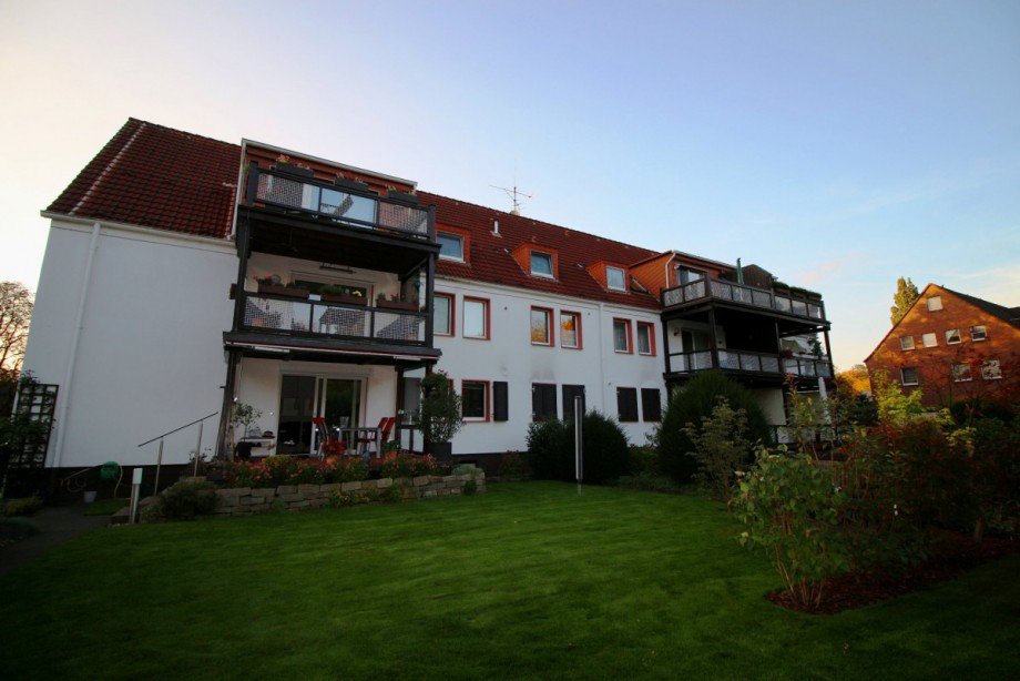 R�ckansicht Etagenwohnung Gelsenkirchen