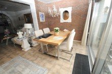 Esszimmer m. Ausg. i.d.Garten Lebensfreude, Eleganz und Wohnstil gut vereint