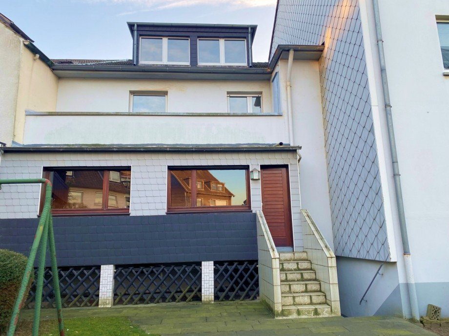 R�ckansicht Zweifamilienhaus Oberhausen