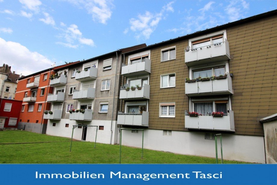 R�ckansicht Erdgeschosswohnung Recklinghausen