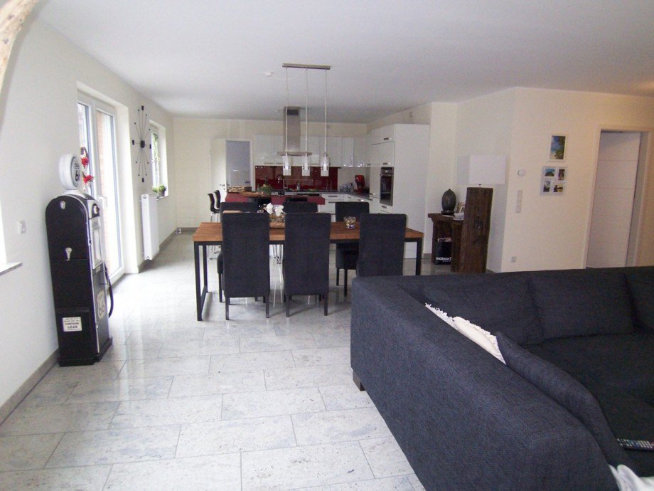Wohn- Esszimmer, K�che Etagenwohnung Gelsenkirchen