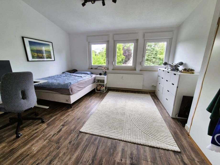 Schlafzimmer Dachgeschosswohnung Gelsenkirchen