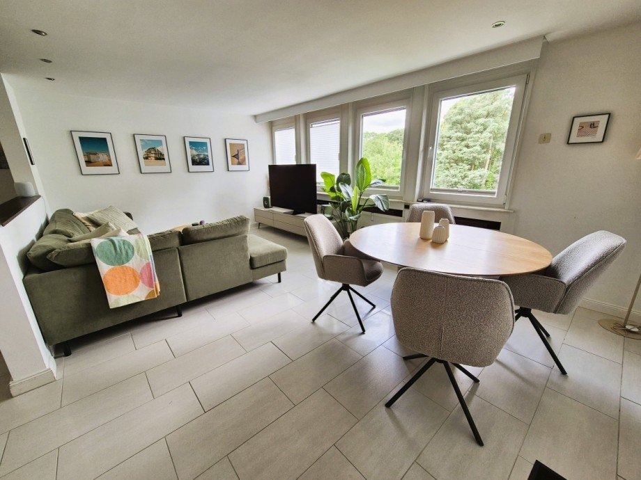 Wohnzimmer Dachgeschosswohnung Gelsenkirchen