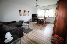 Wohnzimmer H�bsche, renovierte Eigentumswohnung im Hochparterre