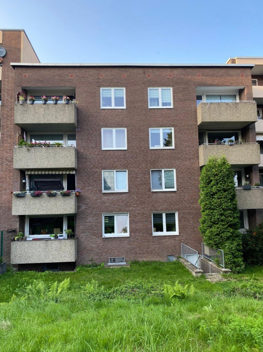 R�ckansicht Mehrfamilienhaus Gelsenkirchen
