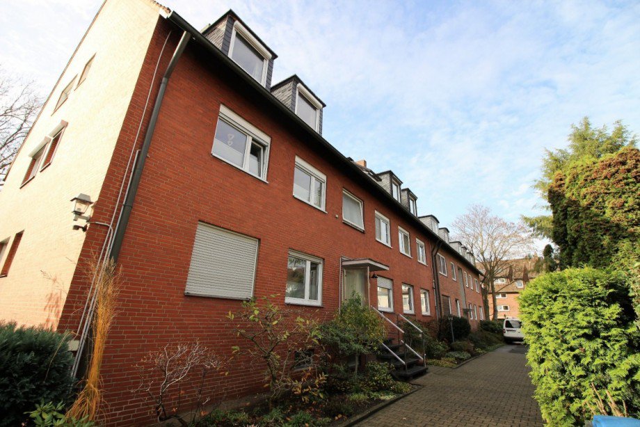 Frontansicht Dachgeschosswohnung Gelsenkirchen