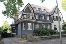 Hausansicht Stadtvilla mit besonderem Charme