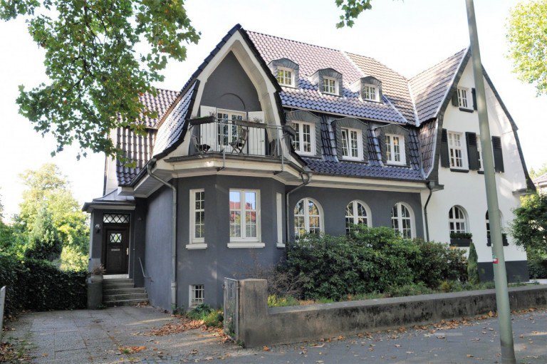 Hausansicht Gelsenkirchen Villa Stadtvilla mit besonderem Charme