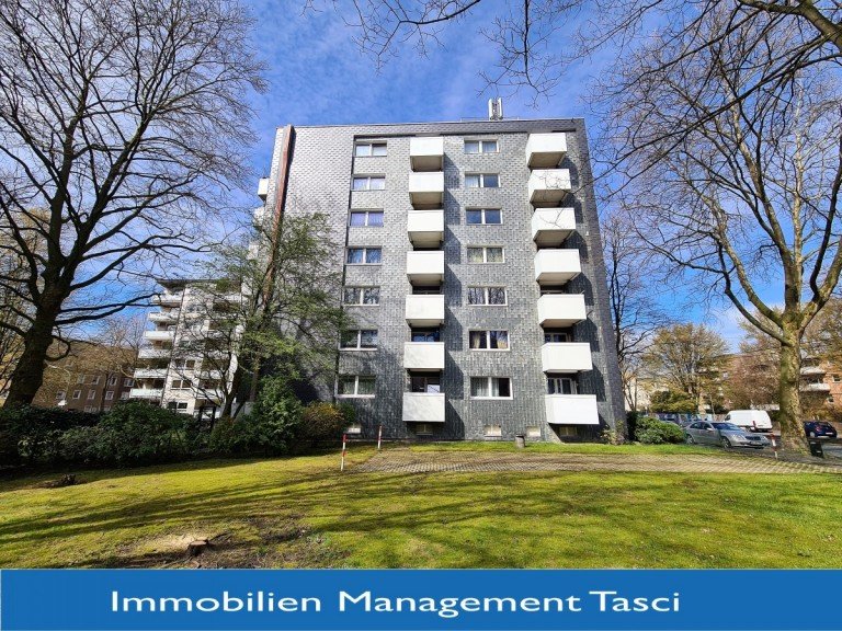 Gartenansicht Gelsenkirchen Etagenwohnung Bezahlbare Wohnung in Gelsenkirchen