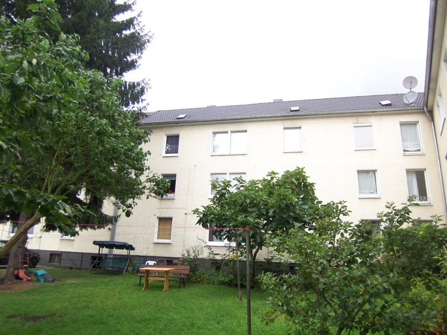 R�ckansicht Etagenwohnung Gelsenkirchen