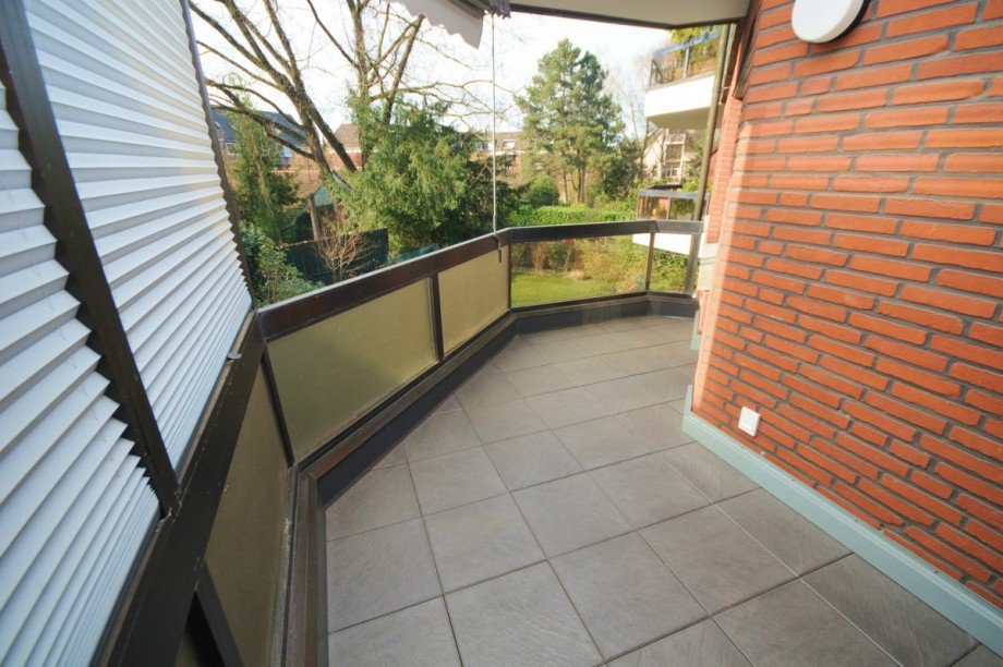 Teilansicht, Balkon Etagenwohnung Gelsenkrchen-Buer