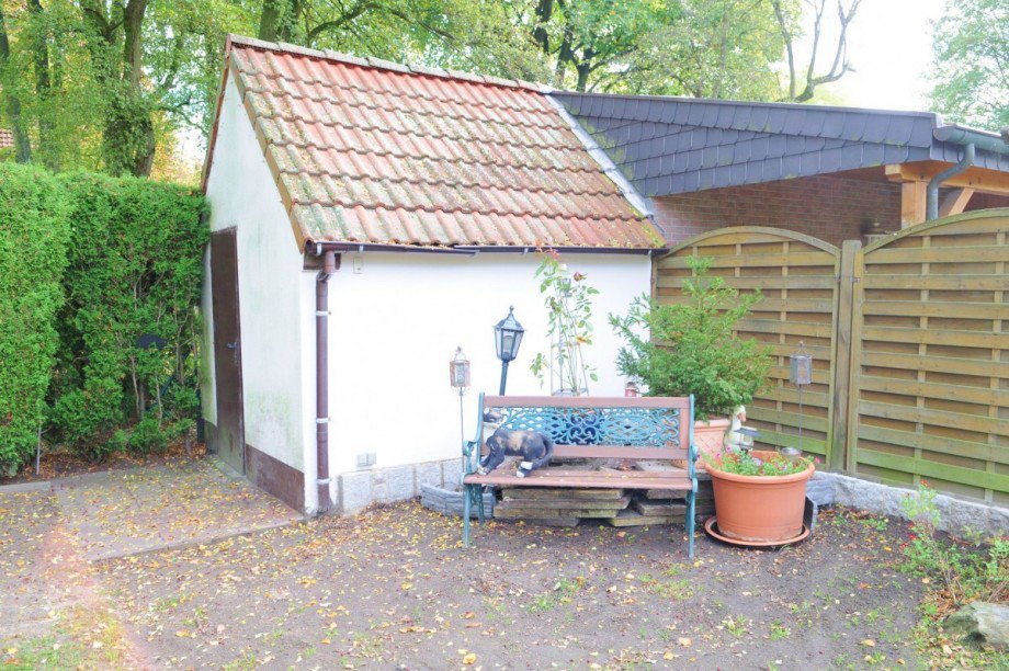 Gartenger�tehaus Reihenendhaus Gelsenkirchen