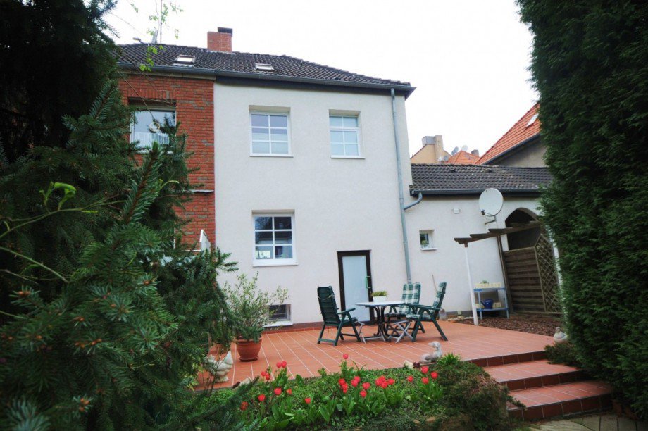 R�ckansicht Reihenendhaus Gelsenkirchen