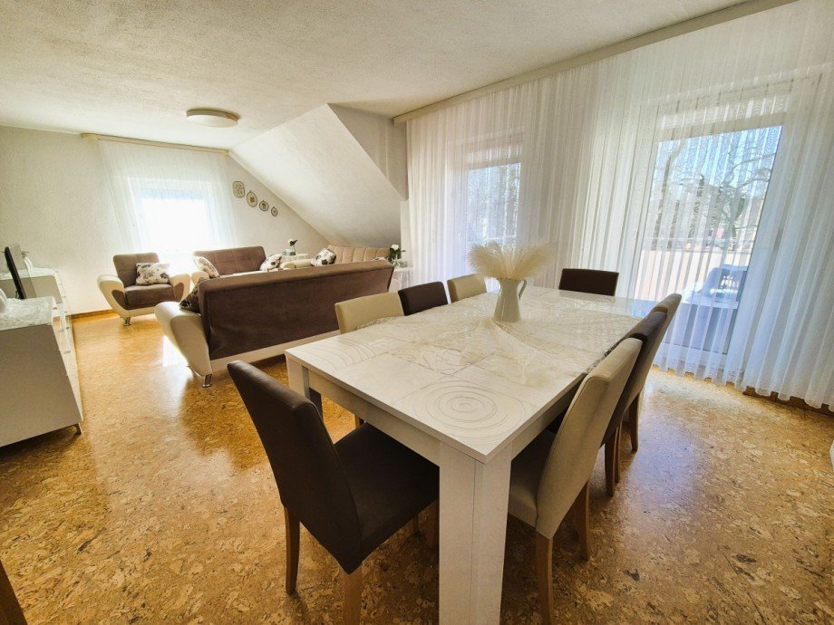 Wohn-Esszimmer Maisonettewohnung Gelsenkirchen