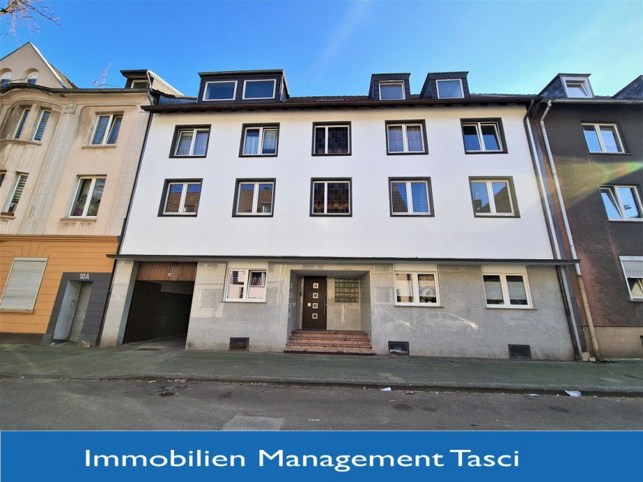 Frontansicht Dachgeschosswohnung Gelsenkirchen