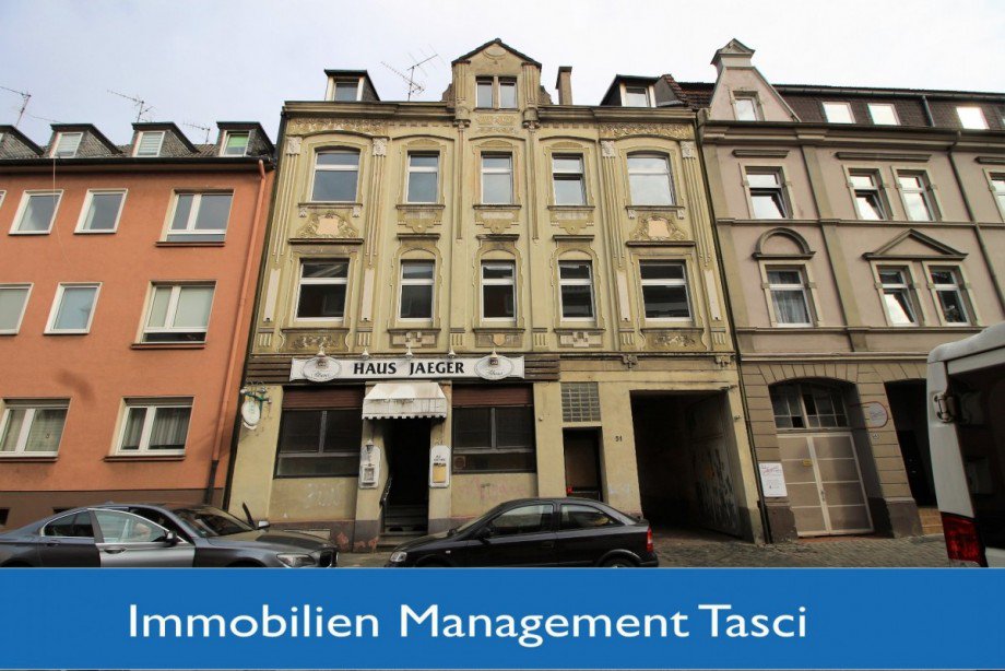 Frontansicht Mehrfamilienhaus Gelsenkirchen