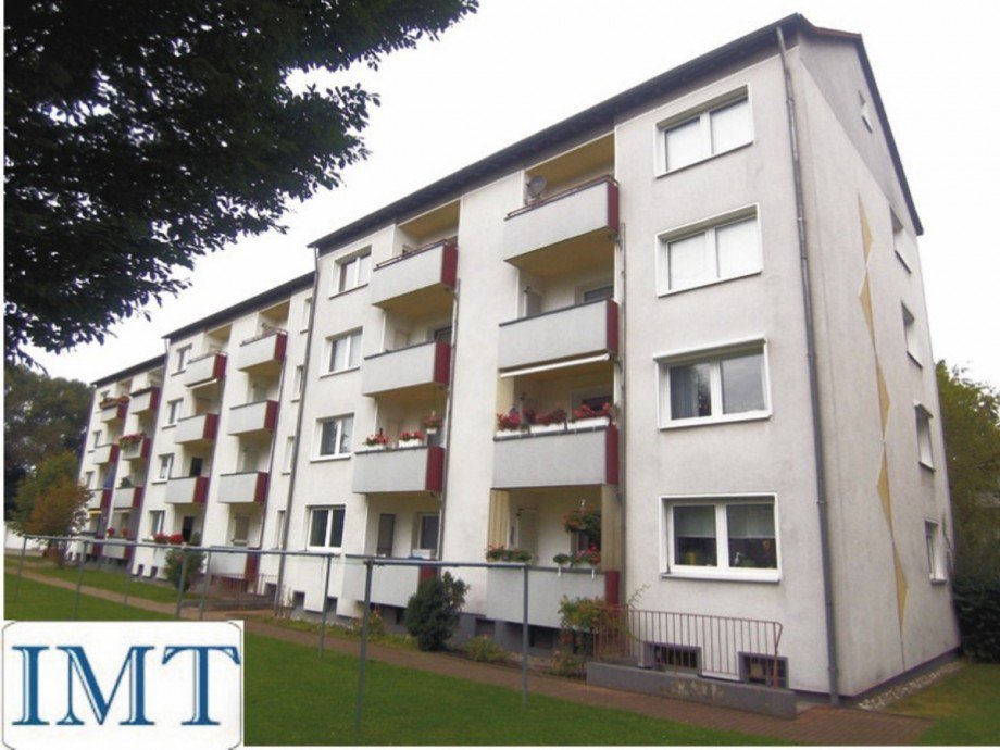 R�ckansicht Erdgeschosswohnung Castrop-Rauxel