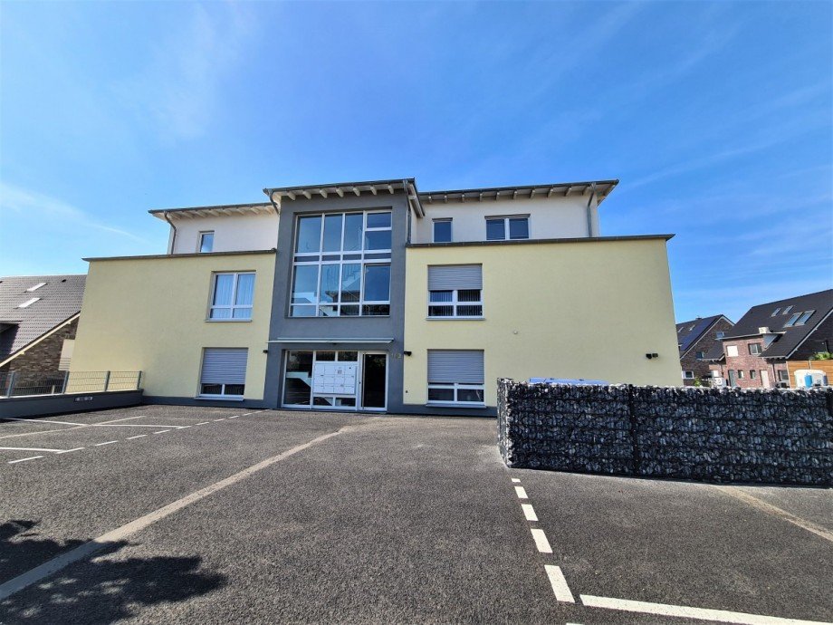 Frontansicht Penthousewohnung Bottrop