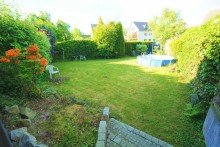 Gartenteilansicht Ein Haus zum Gl�cklich sein