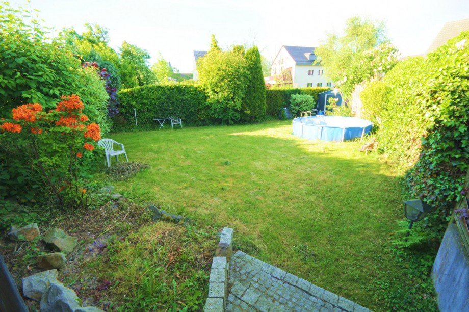 Gartenteilansicht Einfamilienhaus Datteln
