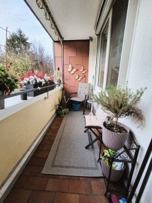 Balkon Geld anlegen in Gelsenkirchen Schaffrath! Hier ist die Welt noch in Ordnung