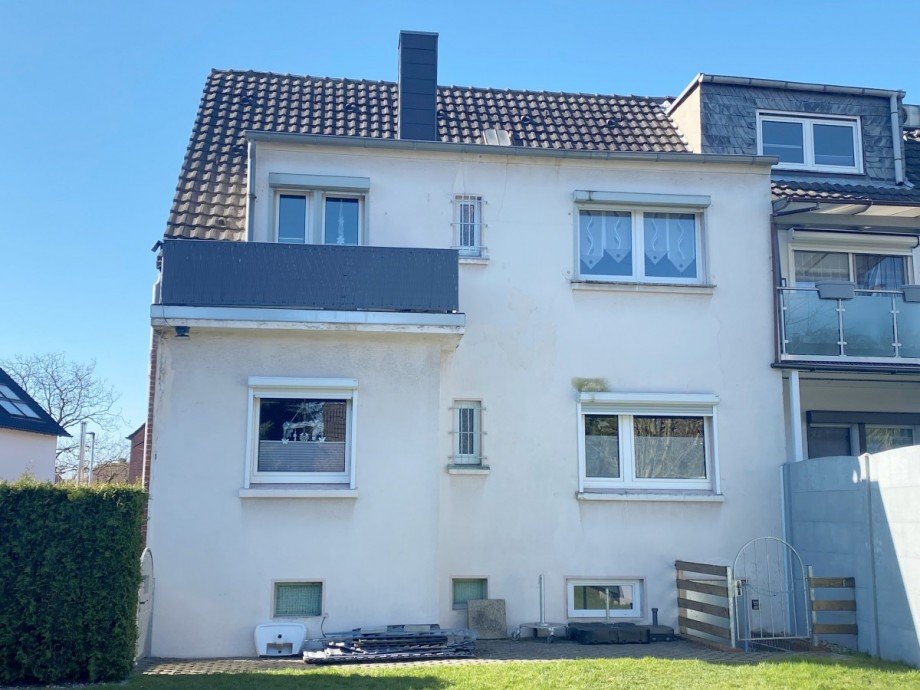 R�ckansicht Zweifamilienhaus Gelsenkirchen