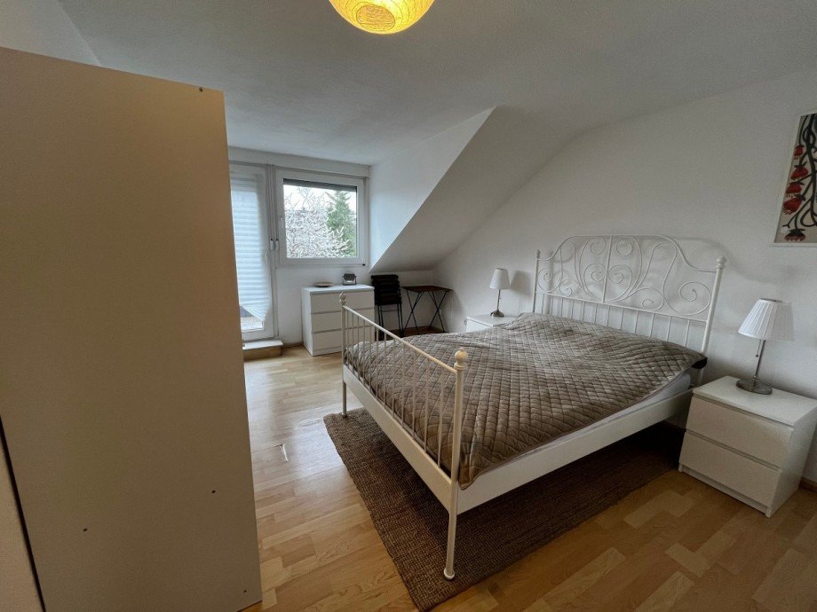 Schlafzimmer Dachgeschosswohnung Gelsenkirchen