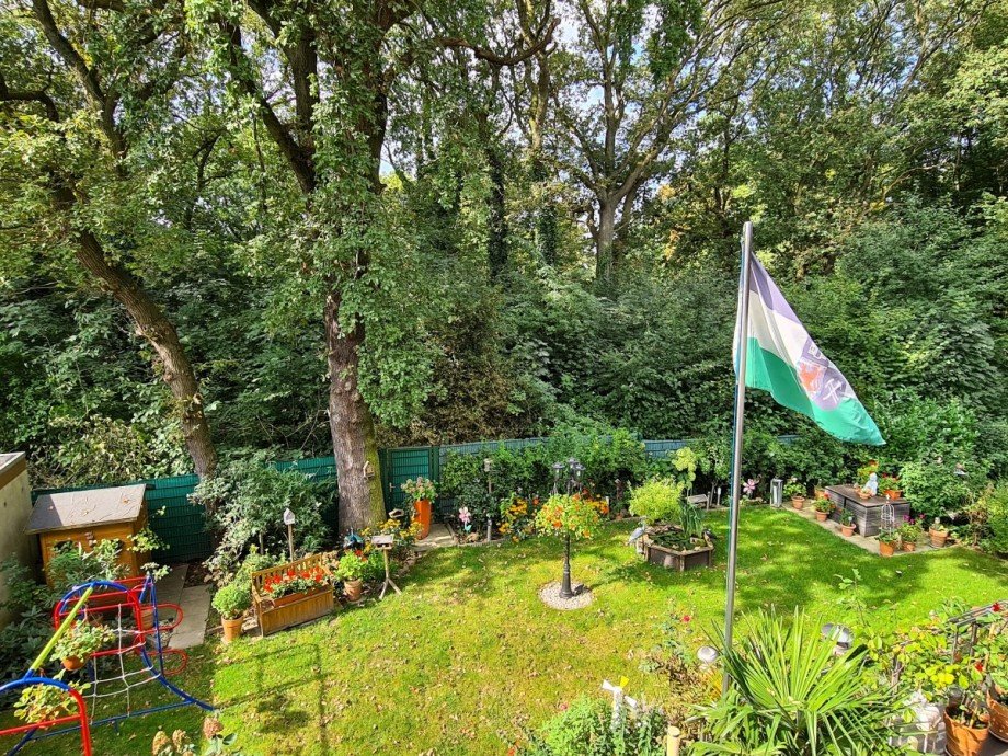 Blick vom Balkon Etagenwohnung Gelsenkirchen