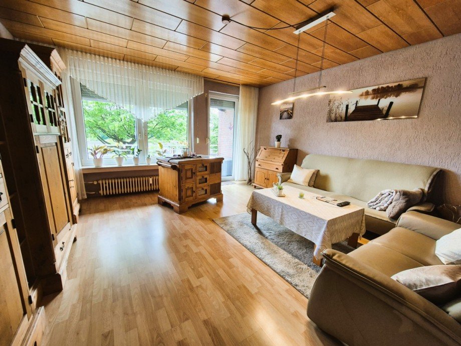 Wohnzimmer Etagenwohnung Gelsenkirchen