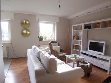 Wohnzimmer Chice Maisonette Wohnung in Buer Mitte