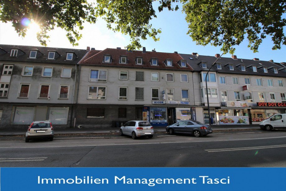 Frontansicht Mehrfamilienhaus Gelsenkirchen